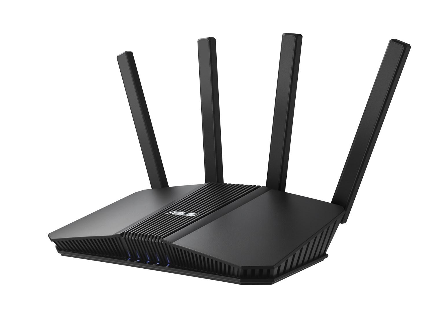 Wi‑Fi 7 router - ASUS RT-BE82U BE6500, dual-band, 2,5 Gbit, sort billede