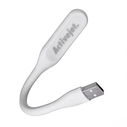 USB LED-lampe til computer - Activejet, hvid