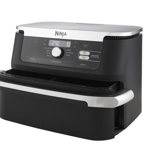 Airfryer Ninja AF500EU Double 10,4 l – sort/rustfrit stål