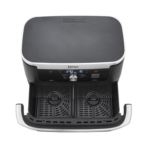 Airfryer Ninja AF500EU Double 10,4 l – sort/rustfrit stål