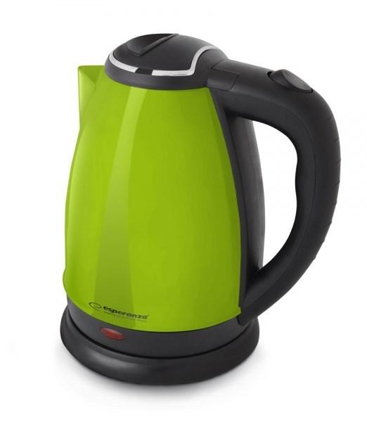 Elkedel – Esperanza Victoria EKK113G, 1,8 l, 1.800 W, sort/grøn
