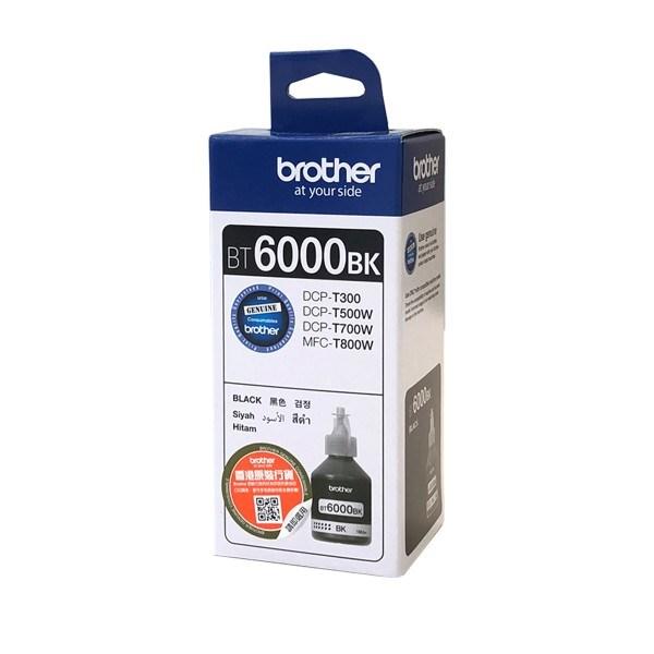 Blækflaske Brother BT6000BK - sort, original billede