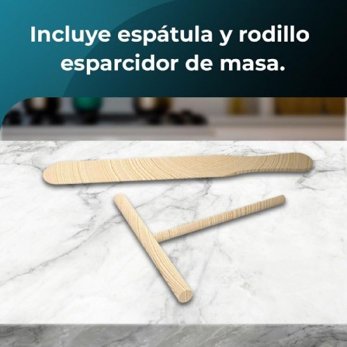 Pandekagemaskine - elektrisk pandekagejern 1200 W, BPA-fri