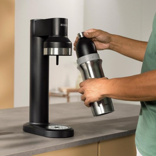 Drikkeflaske til brus - BRITA sodaTRIO (1 l, sort)