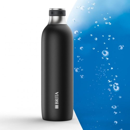 Drikkeflaske til brus - BRITA sodaTRIO (1 l, sort)