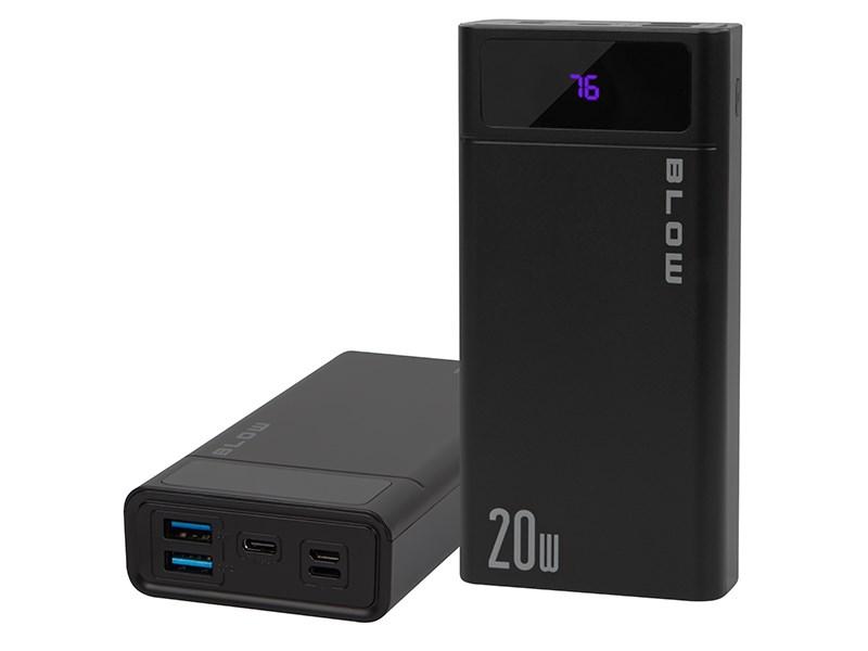 BLOW POWER BANK 20000MAH QC+PD 20W+LIGHTNING PB20E