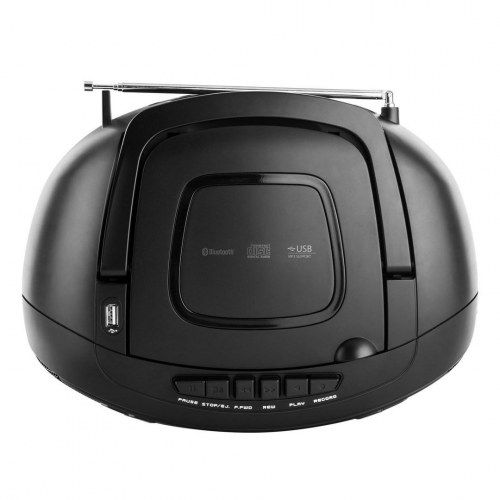 Bærbar CD-radio med kassette og Bluetooth – JVC RC-E451B (sort)