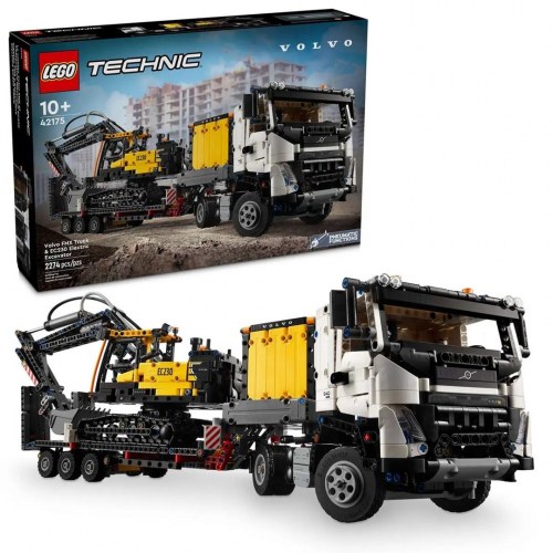 LEGO Technic Volvo FMX lastbil & EC230 elektrisk gravemaskine (42175)