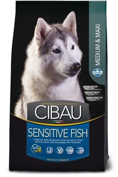 Hundefoder Farmina Cibau Sensitive Fish Medium/Maxi 12 kg