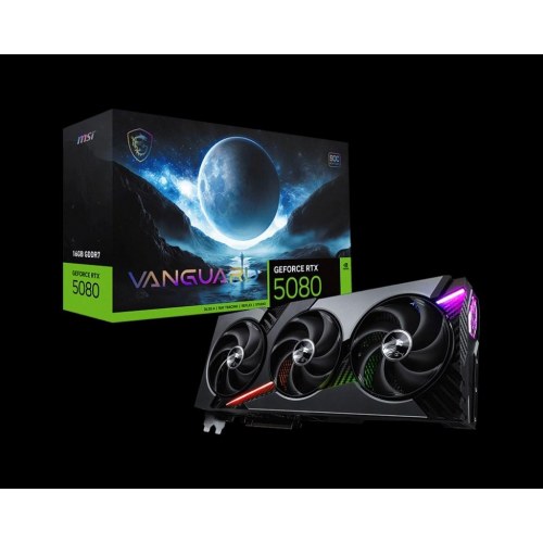Grafikkort MSI GeForce RTX 5080 32 GB Vanguard SOC