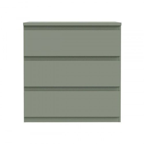 Kommode med 3 skuffer - Grøn