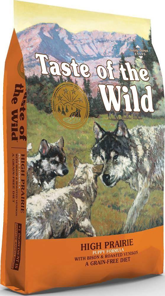 Hundefoder tør – Taste of the Wild Puppy High Prairie 12,2 kg billede