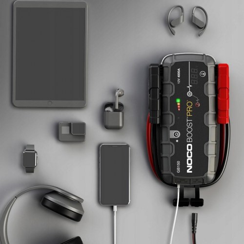Starthjælp 12V - NOCO GB150 Boost, 3000A med powerbank
