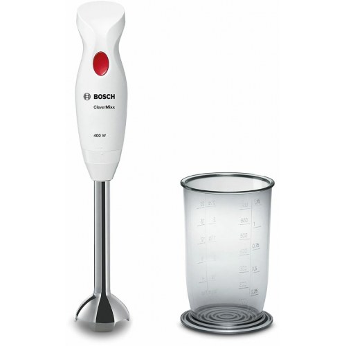 Stavblender Bosch CleverMixx 400 W – hvid/rustfrit stål