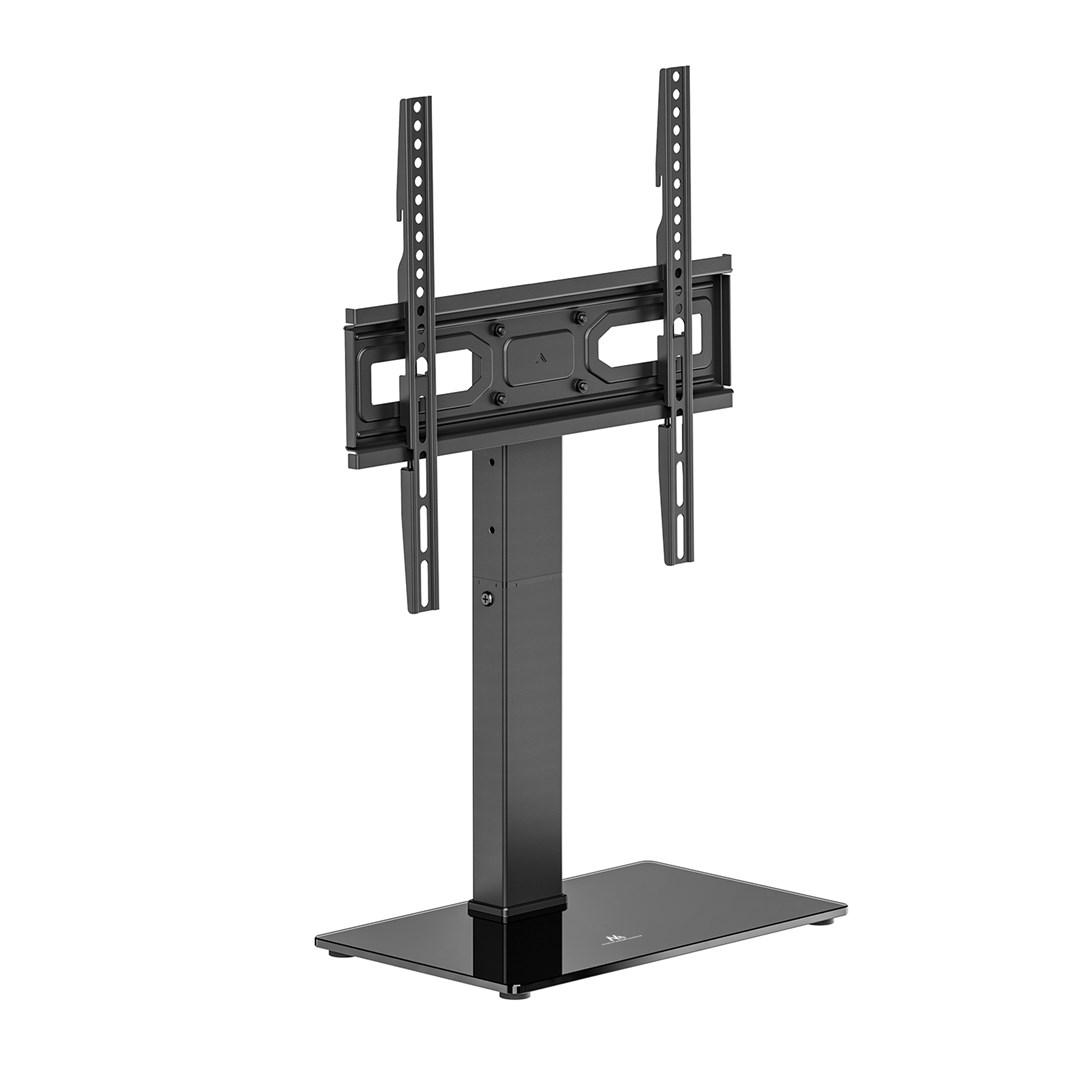TV stander bordmodel Maclean – universal, højde- og vinkeljustering, VESA op til 400×400, 32–65"