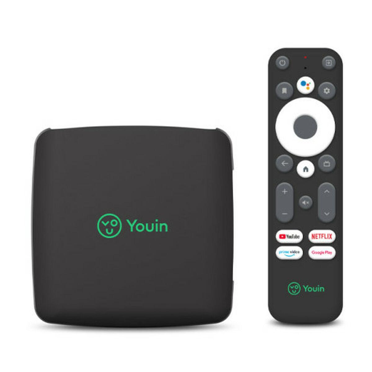Youin You-Box Android TV 10 - Smart TV-adapter 4K