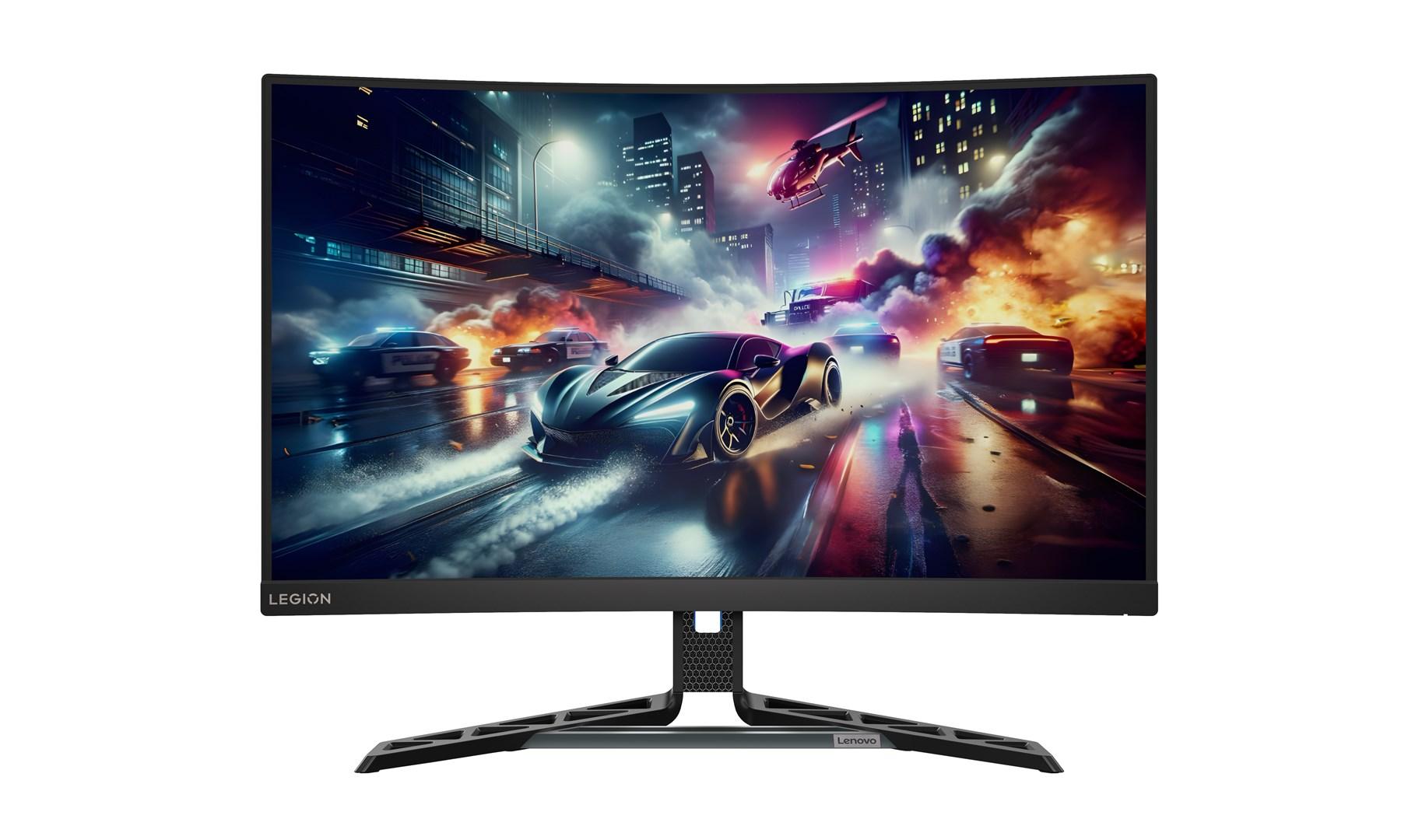Gaming skærm Lenovo Legion R27qc-30 27" QHD 180 Hz (sort) billede