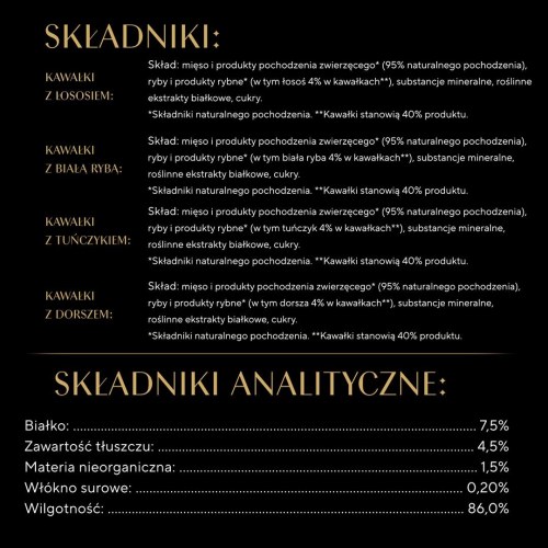 Vådfoder til kat – Sheba Delicacy Fishy Flavours i gelé, 80 × 85 g