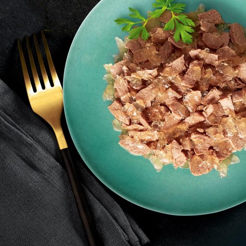 Vådfoder til kat – Sheba Delicacy Fishy Flavours i gelé, 80 × 85 g