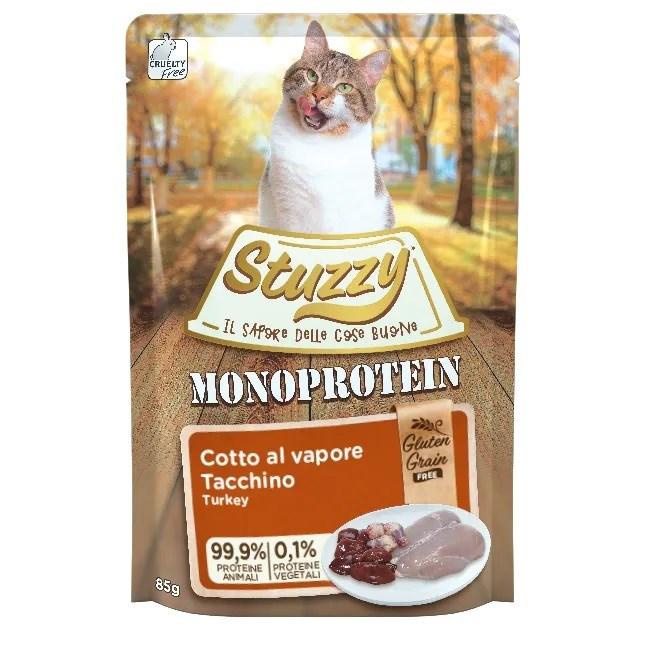 Vådfoder til kat – Stuzzy Monoprotein Kalkun 85 g