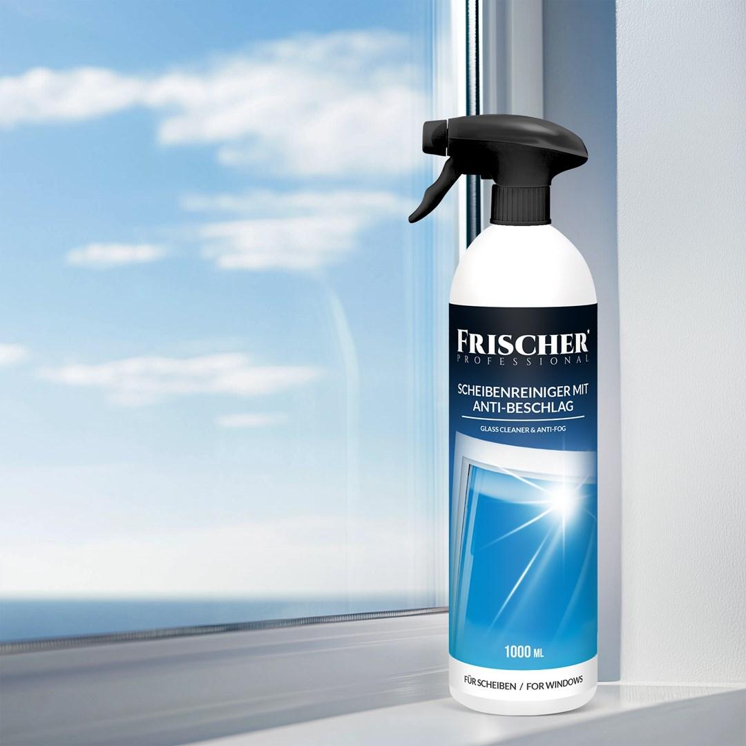 Glasrens med anti-dug - Frischer, 1 l