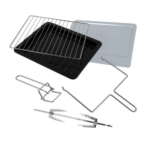 Miniovn med varmluft – Esperanza 25 l, 1.600 W, sort