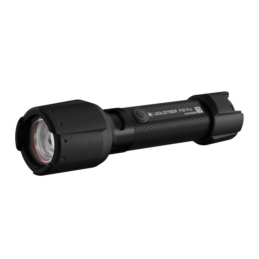Lommelygte LED Ledlenser P5R Pro sort, genopladelig