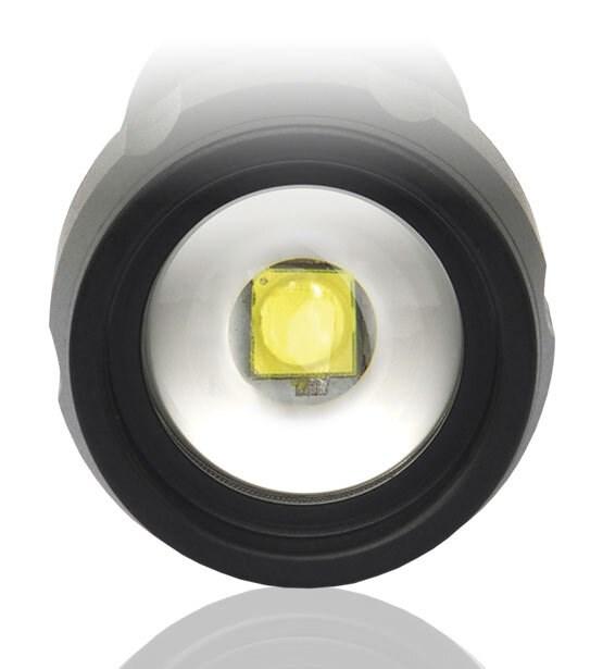 Lommelygte LED everActive FL-300+, rød, 350 lm
