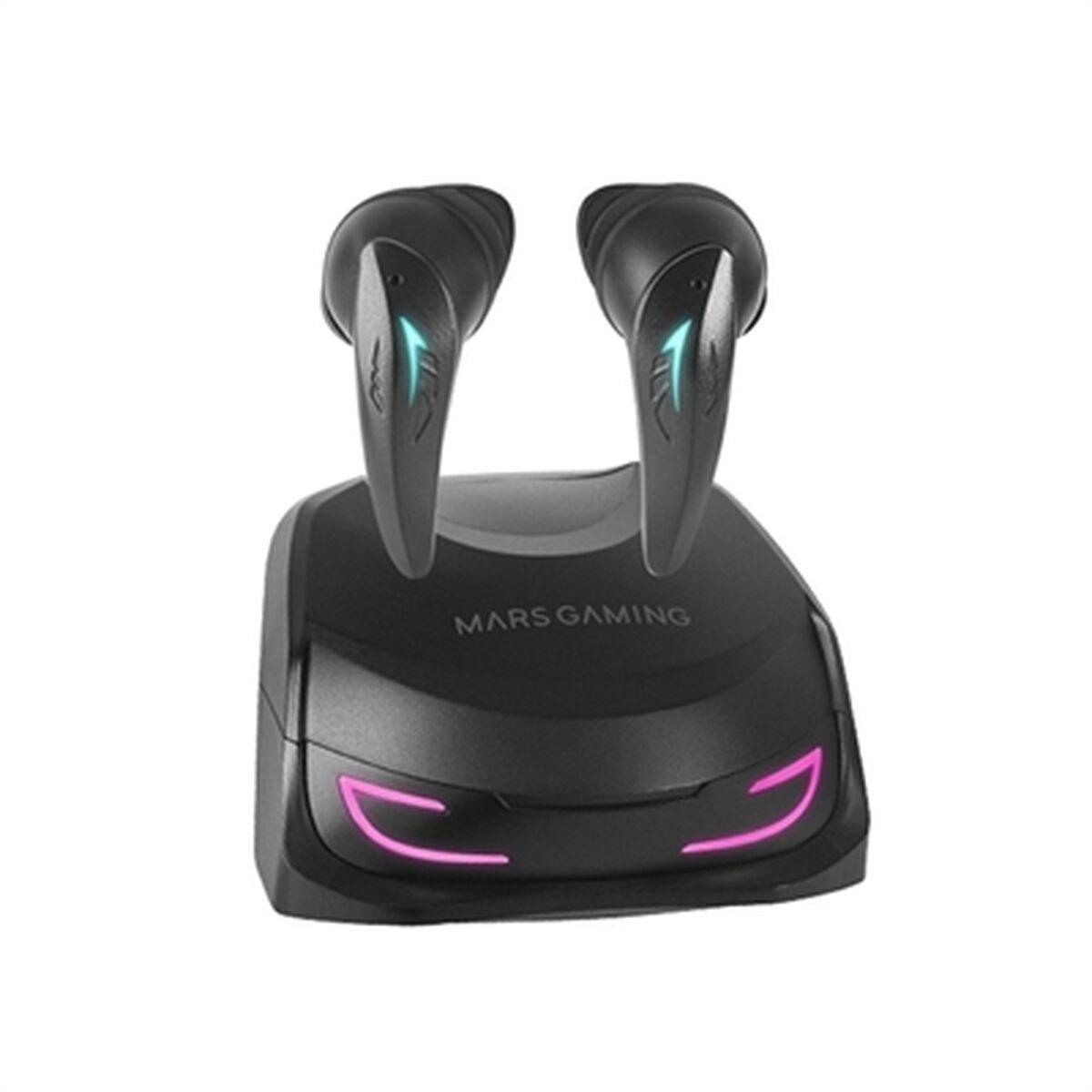 Gaming headset in-ear Mars Gaming MHIULTRAW - trådløse høretelefoner med mikrofon (sort)