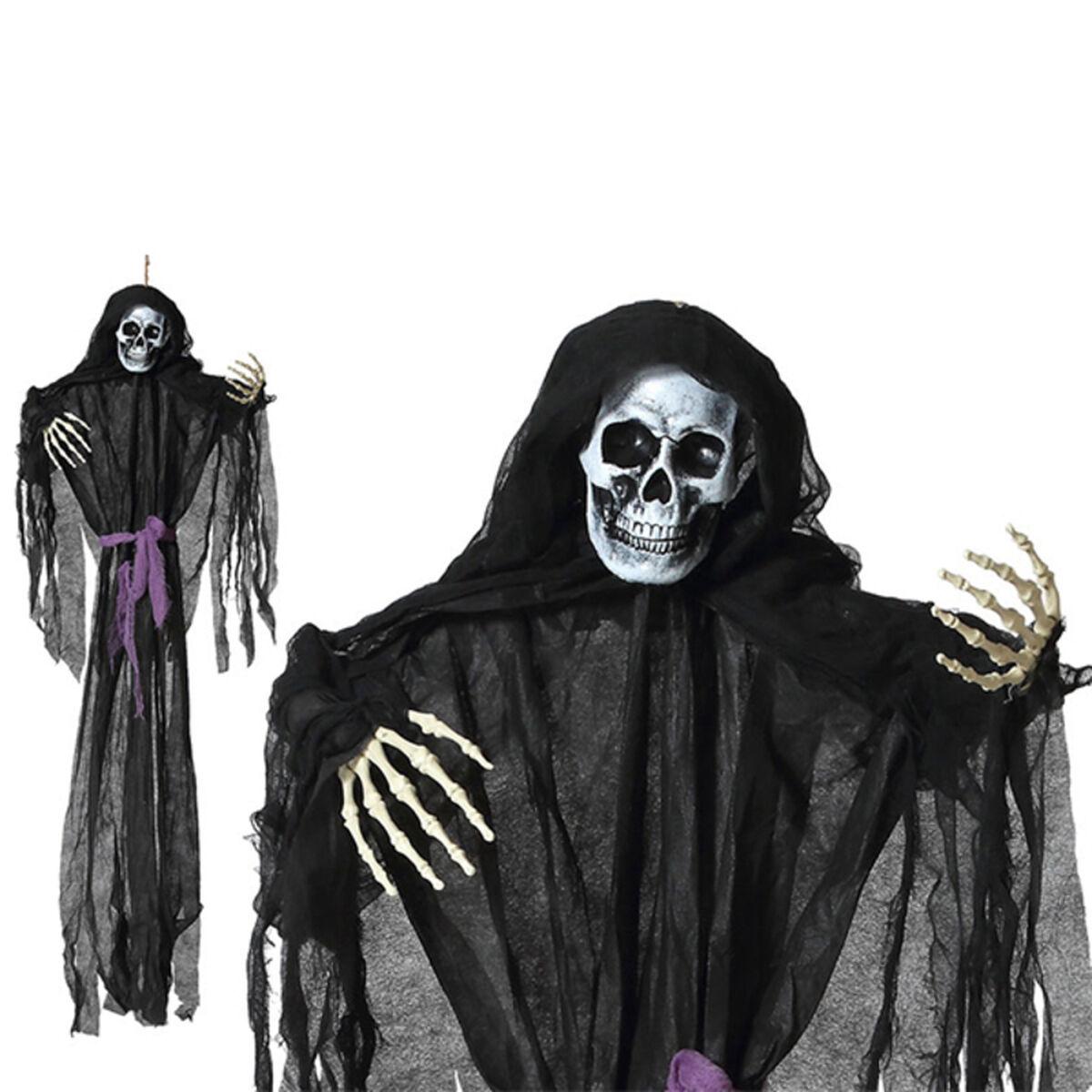 Halloween pynt - hængende skelet 160 cm, multifarvet (66737)