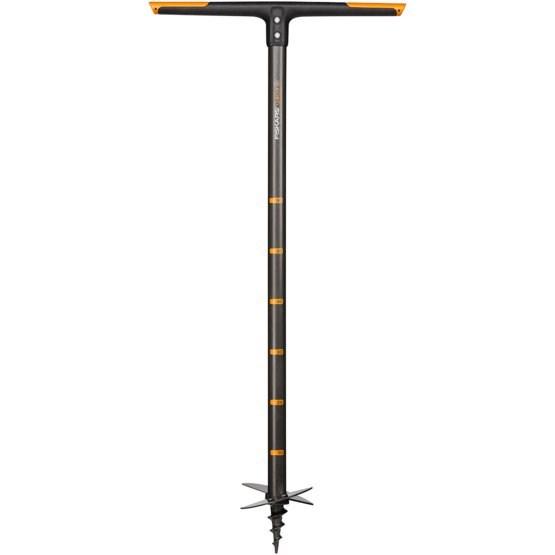 Jordbor Fiskars 20 cm - 110 cm skaft, smedet stål
