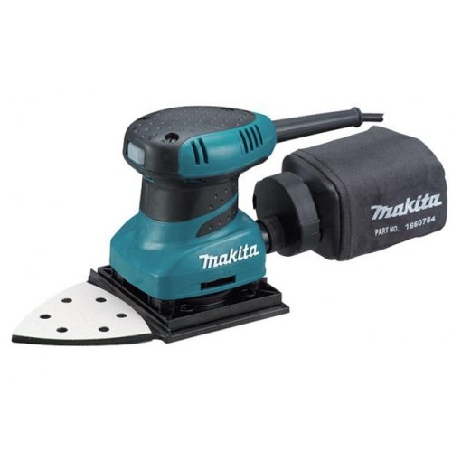 Rystepudser Makita trekantet detaljesliber 200 W