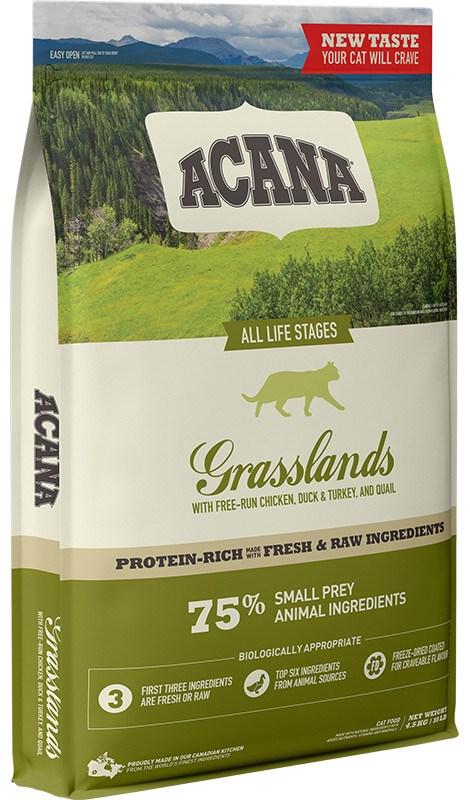 Tørfoder til kat - ACANA Grasslands, 4,5 kg billede