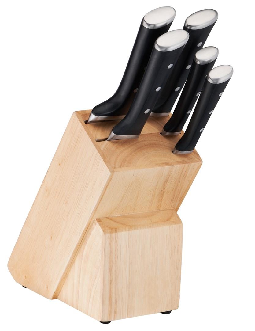 Knivsæt med blok - Tefal Ice Force, 5 dele billede