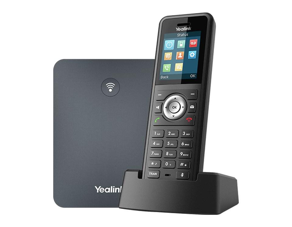 IP-telefon Yealink W79P - sort, 20 linjer, TFT, Wi‑Fi billede