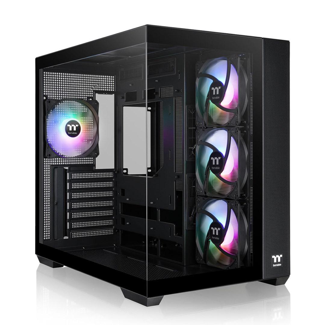 PC kabinet - Thermaltake View 380 TG ARGB Mid Tower billede