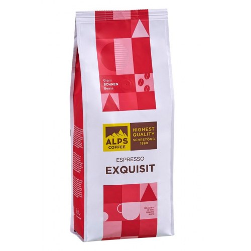 Espressokaffe Alps Coffee Exquisit – hele bønner 1.000 g