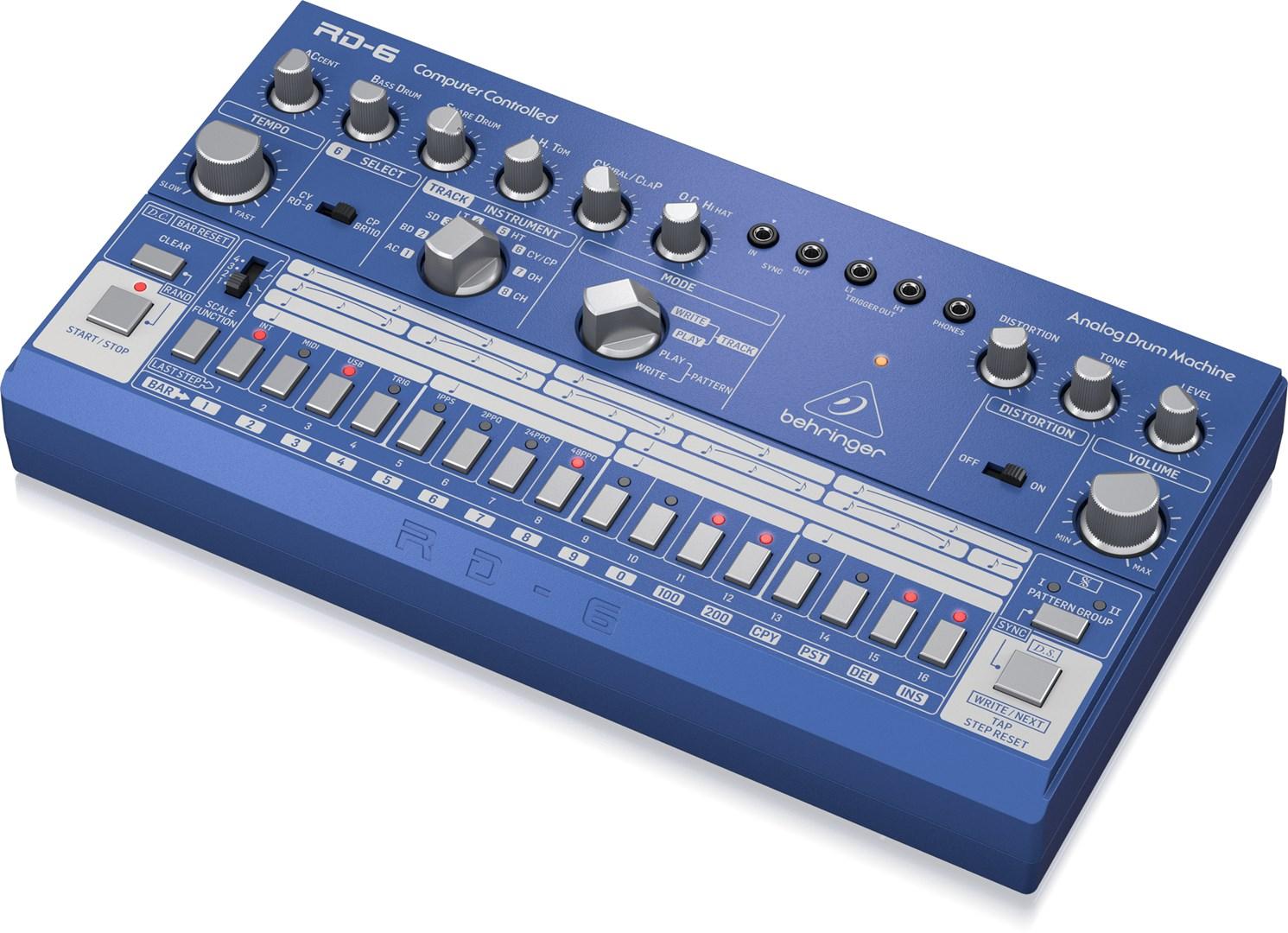 Behringer RD-6-BU, DC, 2 W, 9 V, 0,67 A, 305 mm, 165 mm