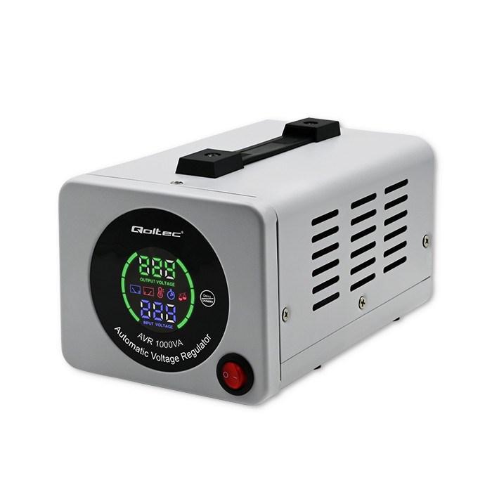 Spændingsstabilisator AVR 1000VA - Qoltec Automatic