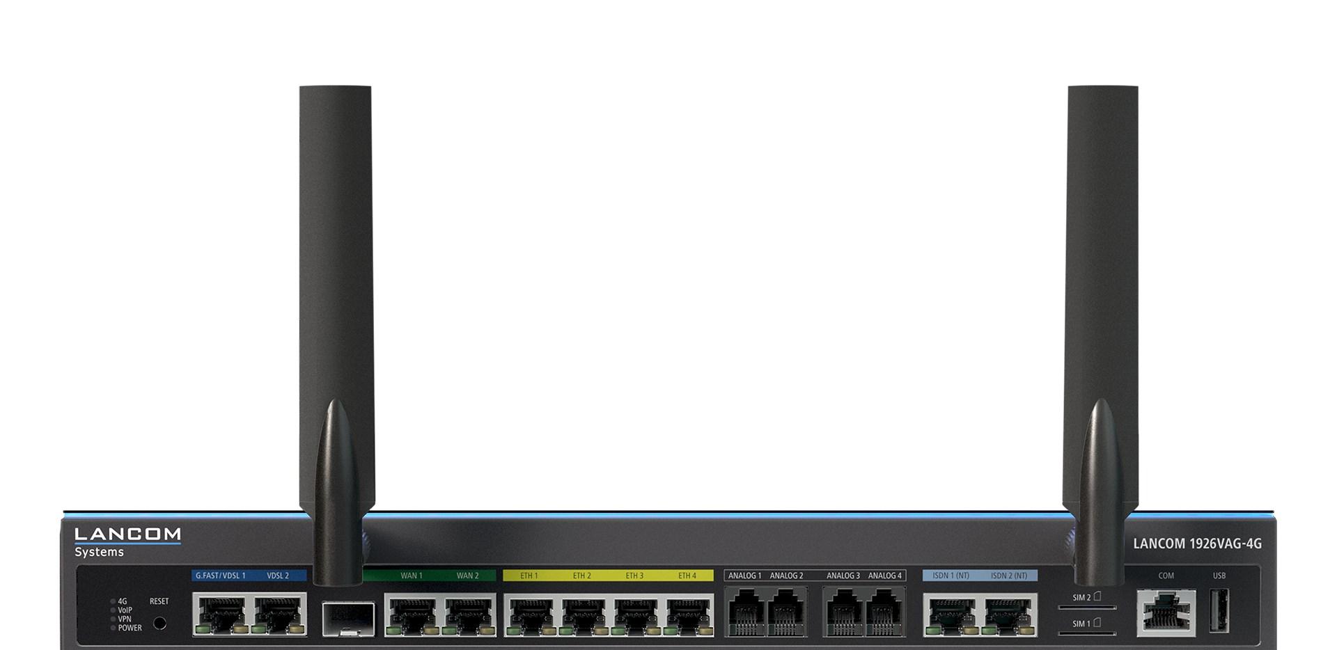Router LANCOM 1926VAG-4G (EU) - 4G/LTE, gigabit, 6x LAN billede