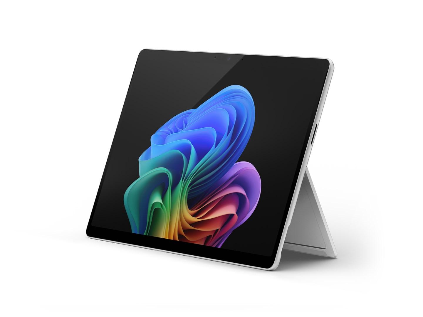 Tablet Microsoft Surface Pro 11 Copilot+ PC 13" Snapdragon X Elite, 16 GB RAM, 512 GB SSD, Wi‑Fi 7, Windows 11 Pro - Platinum billede