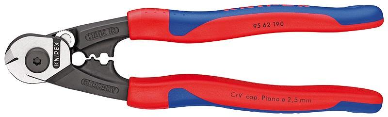 Kabelsaks KNIPEX 9562190 - sort med blå/røde greb billede