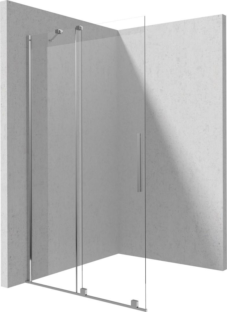 Brusevæg med skydedør 80 cm - deante