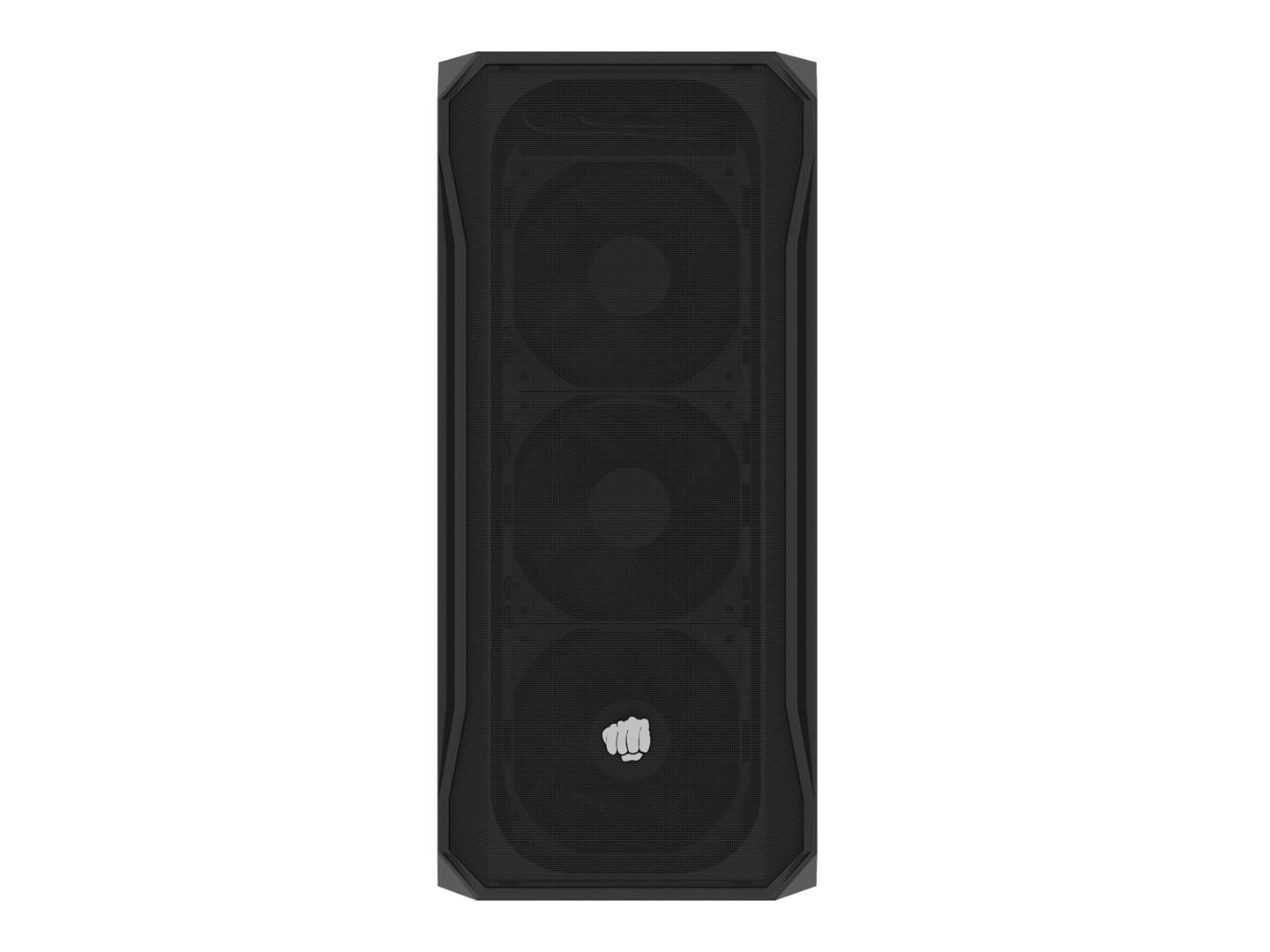 PC kabinet FURY Shobo SH4F Midi Tower – sort billede