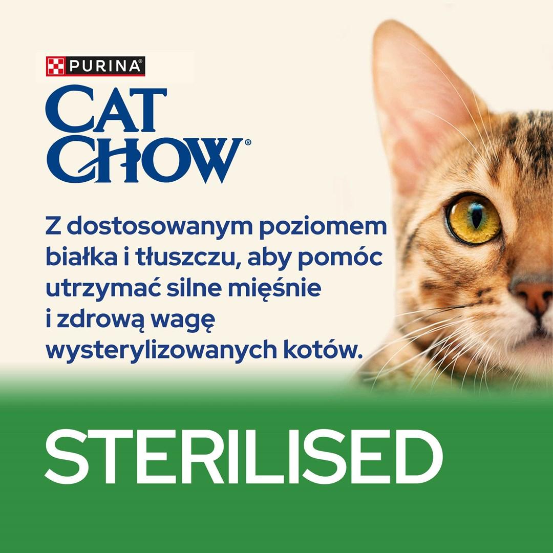 Kattemad tørfoder – Purina Cat Chow Sterilised Adult kylling 1,5 kg