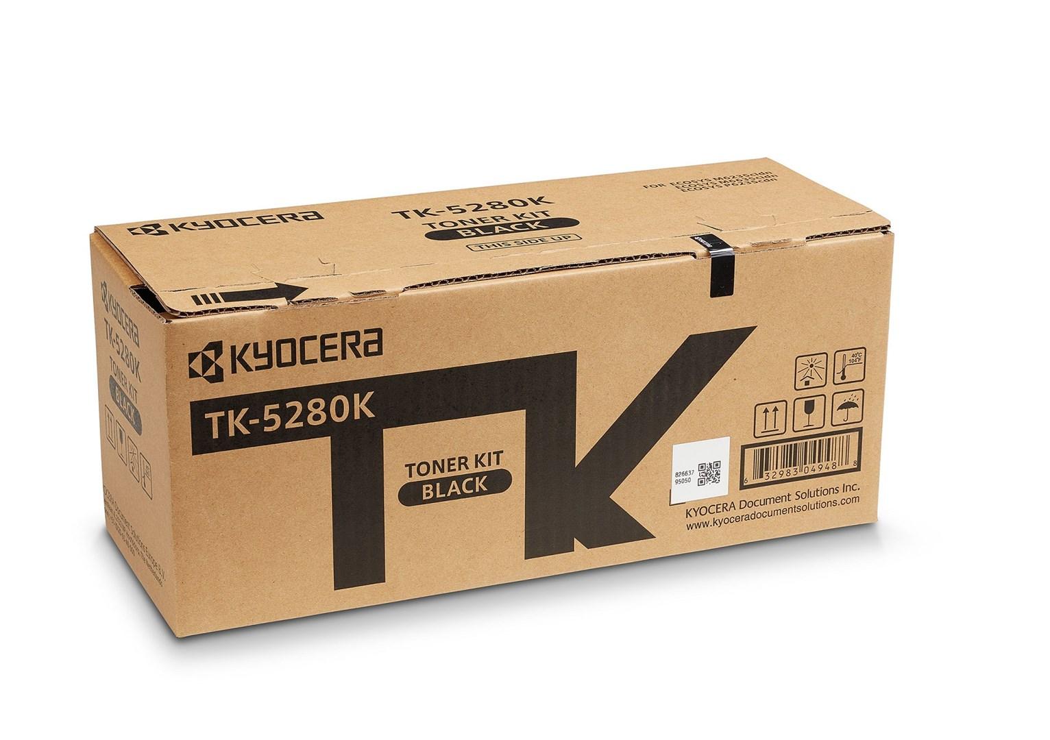 Tonerpatron Kyocera TK-5280K - sort, original, 1 stk. billede