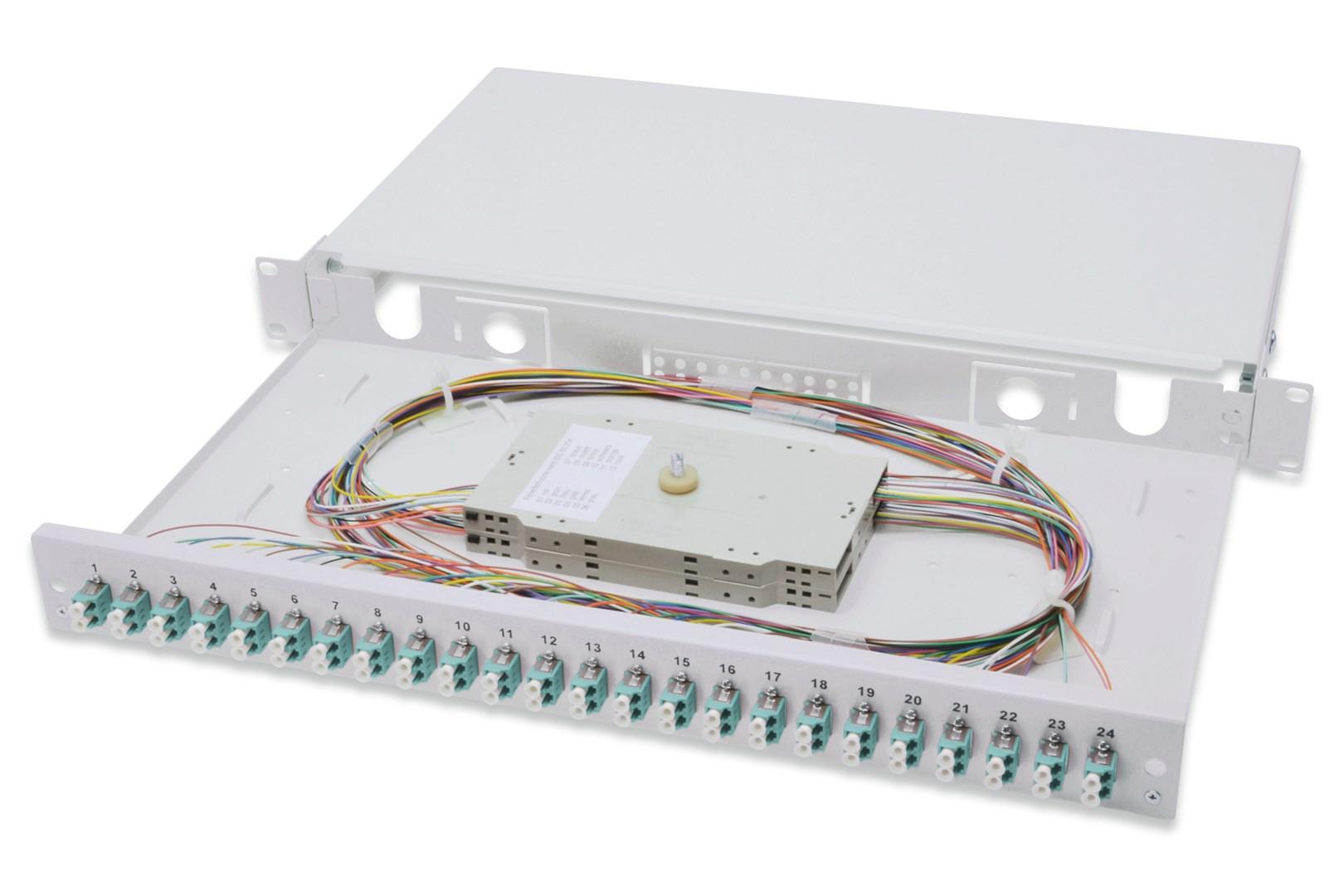 DIGITUS Professional DN-96332/3 - Fiber optisk splice boks - 1U - 19