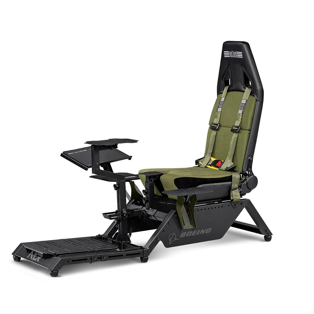 Flysimulator sæde Next Level Racing Boeing Military Edition NLR-S028 – flight simulator pakke