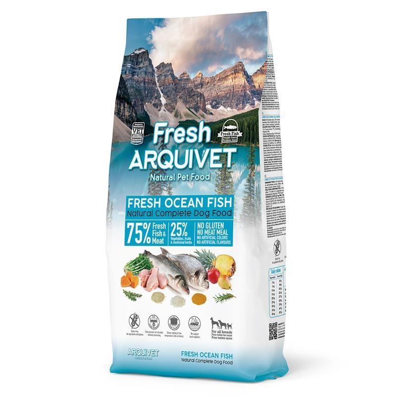 Hundefoder tørfoder ARQUIVET Fresh Ocean Fish 10 kg