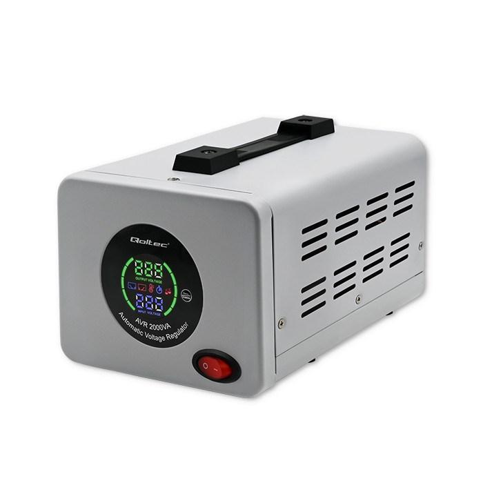 Spændingsstabilisator AVR 2000VA - Qoltec 50724 billede